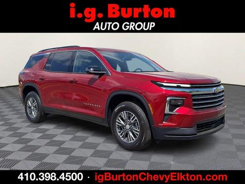 Radiant Red 2026 Chevrolet Traverse LT