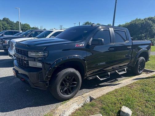 Black 2022 Chevrolet Silverado 1500 Limited Custom Trail Boss