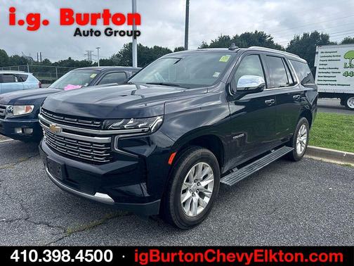Midnight Blue Metallic 2021 Chevrolet Tahoe Premier