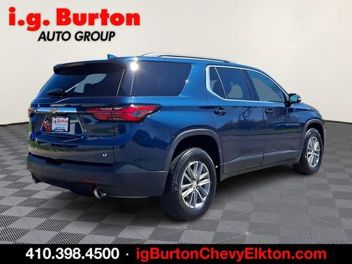 Northsky Blue Metallic 2023 Chevrolet Traverse LT Cloth