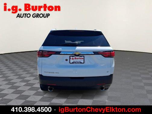 Summit White 2023 Chevrolet Traverse LT Leather