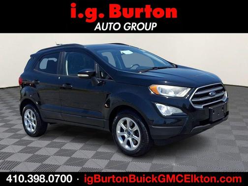 Shadow Black 2019 Ford EcoSport SE