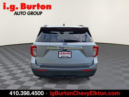 Silver Metallic 2022 Ford Explorer XLT