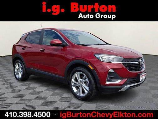 Chili Red Metallic 2021 Buick Encore GX Preferred