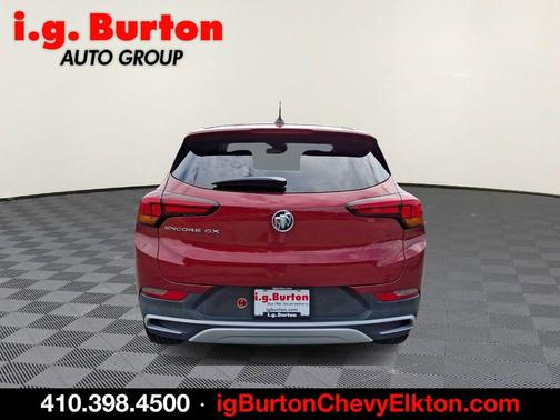 Chili Red Metallic 2021 Buick Encore GX Preferred