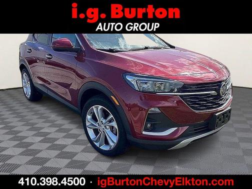 Chili Red Metallic 2021 Buick Encore GX Preferred