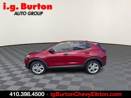 Chili Red Metallic 2021 Buick Encore GX Preferred
