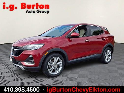 Chili Red Metallic 2021 Buick Encore GX Preferred