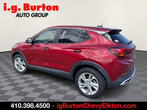 Chili Red Metallic 2021 Buick Encore GX Preferred
