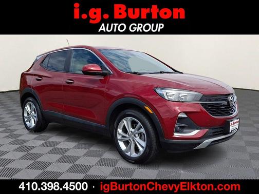 Chili Red Metallic 2021 Buick Encore GX Preferred