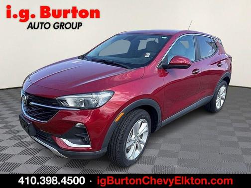 Chili Red Metallic 2021 Buick Encore GX Preferred