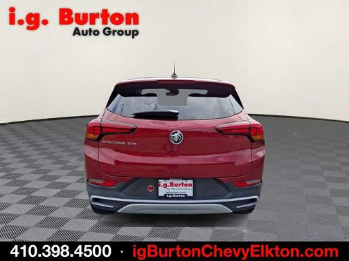 Chili Red Metallic 2021 Buick Encore GX Preferred