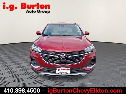 Chili Red Metallic 2021 Buick Encore GX Preferred