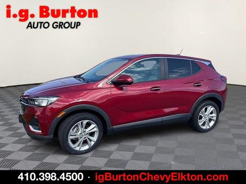 Chili Red Metallic 2021 Buick Encore GX Preferred