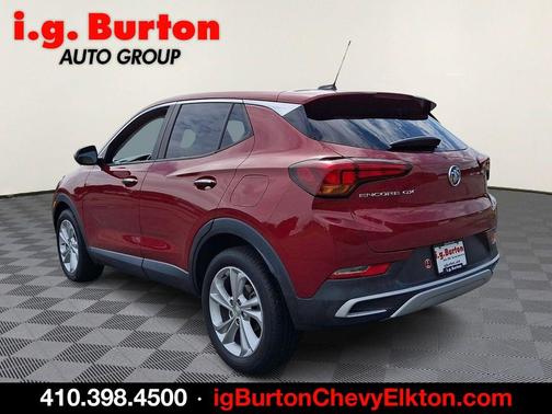 Chili Red Metallic 2021 Buick Encore GX Preferred