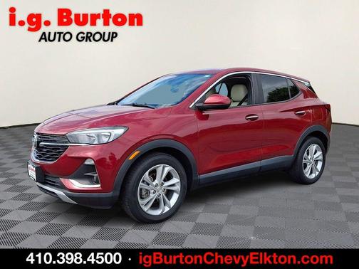 Chili Red Metallic 2021 Buick Encore GX Preferred