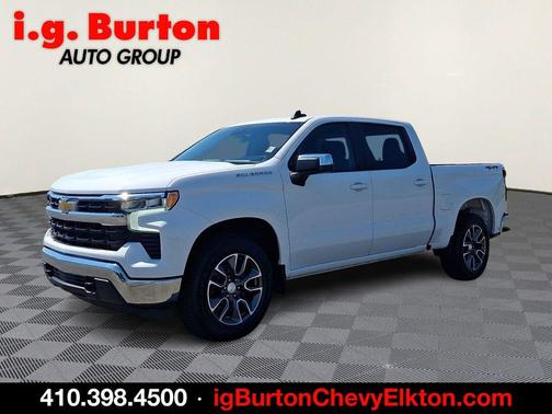 Summit White 2024 Chevrolet Silverado 1500 LT