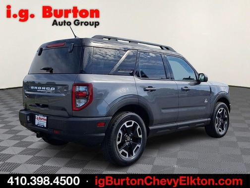 Gray Metallic 2022 Ford Bronco Sport Outer Banks