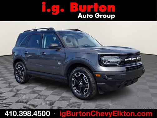 Gray Metallic 2022 Ford Bronco Sport Outer Banks