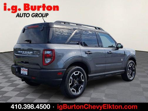 Gray Metallic 2022 Ford Bronco Sport Outer Banks
