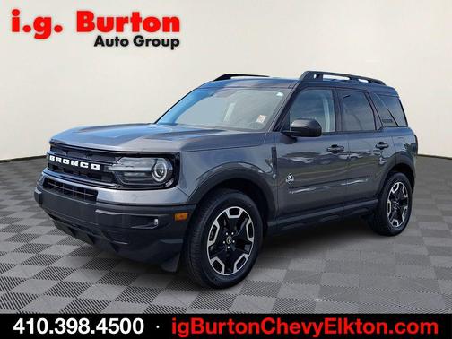 Gray Metallic 2022 Ford Bronco Sport Outer Banks
