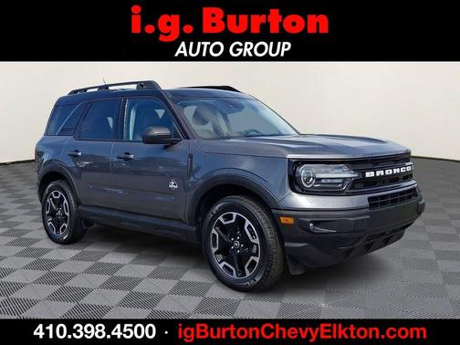 Gray Metallic 2022 Ford Bronco Sport Outer Banks