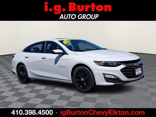 Summit White 2023 Chevrolet Malibu LT