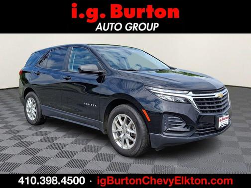 Black Metallic 2023 Chevrolet Equinox LS