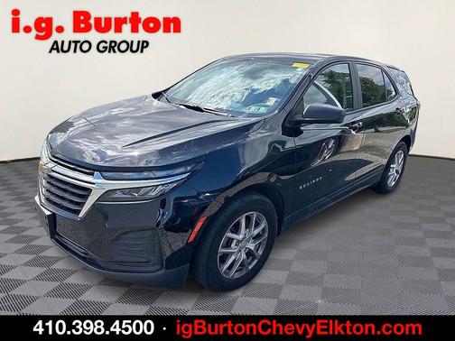 Black Metallic 2023 Chevrolet Equinox LS