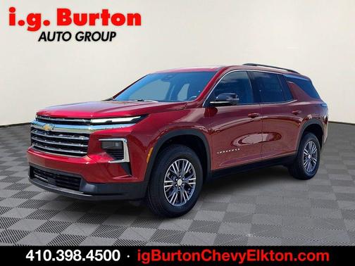 Radiant Red 2026 Chevrolet Traverse LT