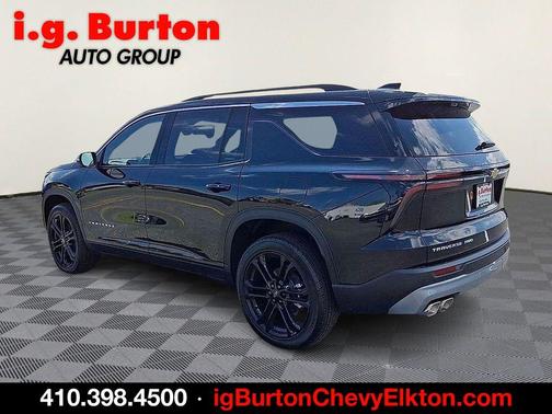 Black 2026 Chevrolet Traverse LT