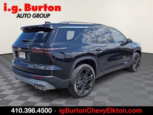 Black 2026 Chevrolet Traverse LT