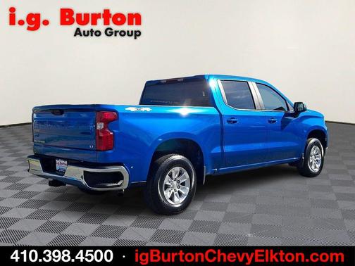 Glacier Blue Metallic 2024 Chevrolet Silverado 1500 LT