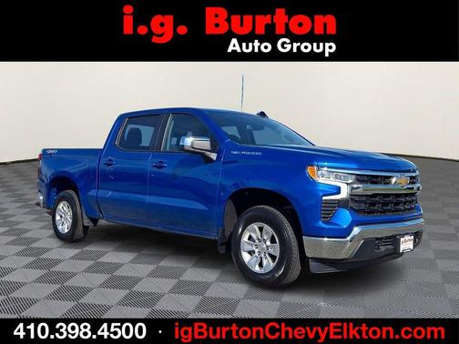 Glacier Blue Metallic 2024 Chevrolet Silverado 1500 LT