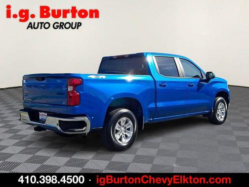 Glacier Blue Metallic 2024 Chevrolet Silverado 1500 LT