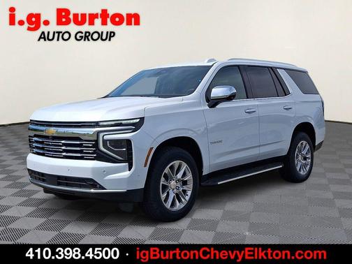 Polar White 2026 Chevrolet Tahoe Premier