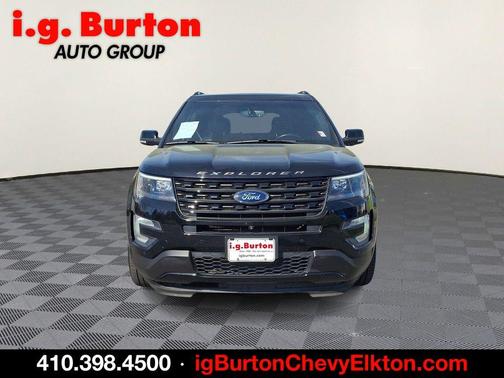 Shadow Black 2017 Ford Explorer sport