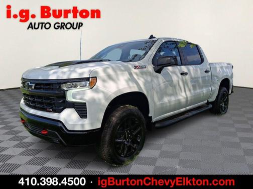 Summit White 2026 Chevrolet Silverado 1500 LT Trail Boss