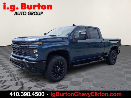 Lakeshore Blue 2026 Chevrolet Silverado 2500 Custom