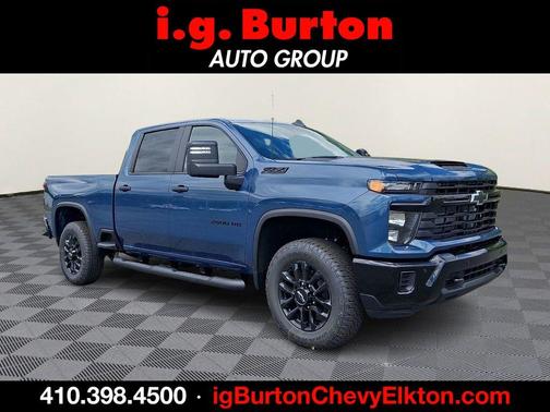 Lakeshore Blue 2026 Chevrolet Silverado 2500 Custom