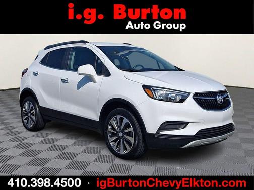 Summit White 2022 Buick Encore Preferred