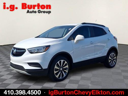 Summit White 2022 Buick Encore Preferred