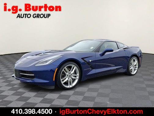 Blue Metallic 2019 Chevrolet Corvette Stingray