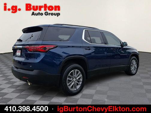Blue Metallic 2023 Chevrolet Traverse LT Cloth