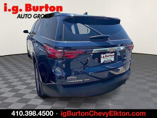 Blue Metallic 2023 Chevrolet Traverse LT Cloth
