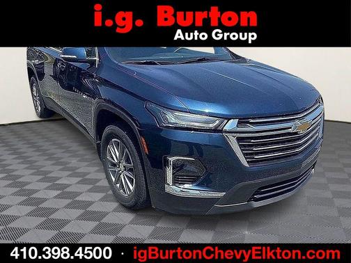 Blue Metallic 2023 Chevrolet Traverse LT Cloth