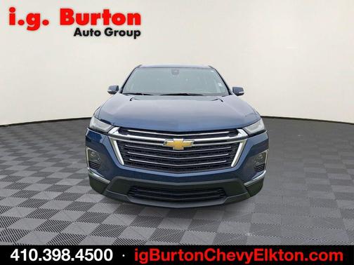 Blue Metallic 2023 Chevrolet Traverse LT Cloth
