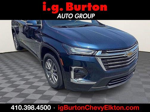 Blue Metallic 2023 Chevrolet Traverse LT Cloth