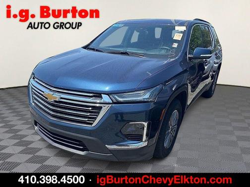 Blue Metallic 2023 Chevrolet Traverse LT Cloth