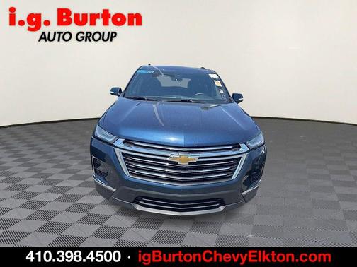 Blue Metallic 2023 Chevrolet Traverse LT Cloth